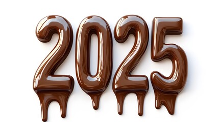 2025 Chocolate New Year s Eve Festive Decoration