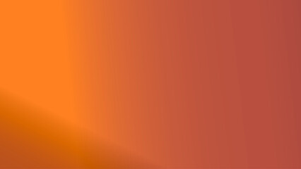 Poster - Clean red-orange gradient on colorful background, bright and saturated. Red-orange gradient for album cover. Calm photo collages with gradient.