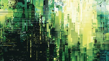 abstract green background