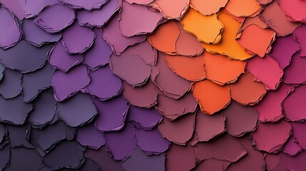 Poster - Vibrant scales in an array of colors create an eye-catching pattern perfect for texture and design projects.