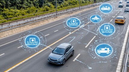 Poster - Explore the future of urban mobility how advanced technology shapes smart cities with autonomous vehicles