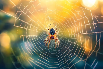 spider on web