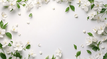 Aufkleber - an artistic blue, red and white background