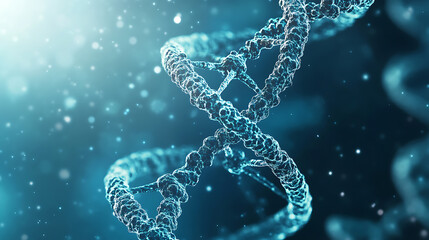 Aufkleber - Abstract medical background with a molecular theme