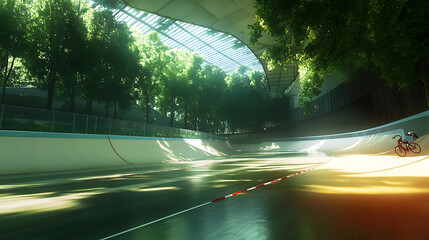 Aufkleber - Bicycle track competition at the Summer Olympics