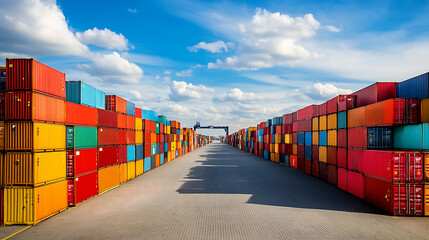 Poster - A comprehensive overview of international and global supply chain management, highlighting logistics, distribution, and strategic planning for efficient global operations