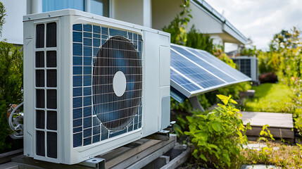Poster - Integration of a heat pump, inverter, and solar panels as a comprehensive green energy system