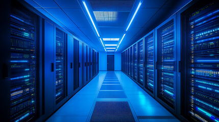 Aufkleber - modern data center building exterior architecture photography