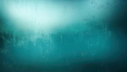Poster - Calm Aqua Turquoise Gradient Texture with Soft Light and Subtle Oceanic Depths. Perfect for Relaxing Backgrounds, Meditation Apps, Nature Inspired Designs, and Minimalist Branding