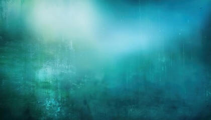 Poster - Calm Aqua Turquoise Gradient Texture with Soft Light and Subtle Oceanic Depths. Perfect for Relaxing Backgrounds, Meditation Apps, Nature Inspired Designs, and Minimalist Branding