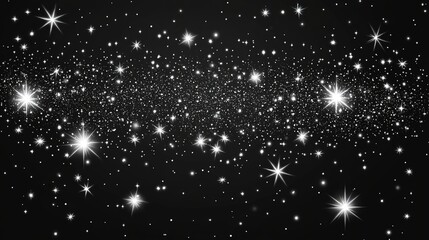 a transparent black distressed overlay background with tiny white particles scattered across it, cre