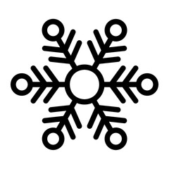 Canvas Print - snowflake