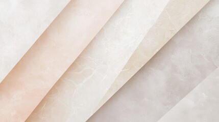 Poster - Soft beige marble texture background creates an elegant diagonal pattern, perfect for design projects requiring a touch of sophistication and luxury