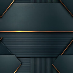 Poster - This artwork showcases a contemporary design with layered textures in deep hues and elegant metallic accents. It creates a striking visual appeal suitable for various creative projects.