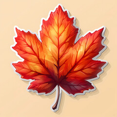 Wall Mural - autumn leaves background