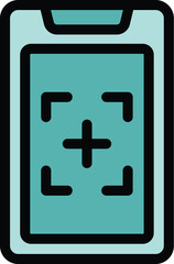 Poster - Smartphone is taking a photo, showing the importance of mobile photography in modern times