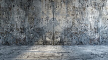 Poster - Concrete wall texture with retro background for classic design and loft living.