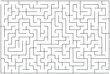 © Mr.T - Seamless geometric maze pattern illustration, a vector labyrinth design for wallpaper and puzzle backgrounds