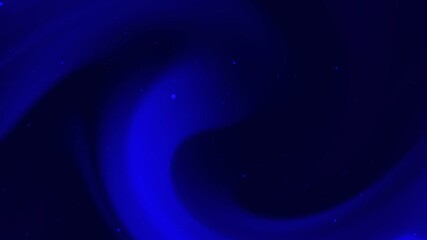 glowing dark blue background with swirling light and white dots, ideal for abstract design projects 