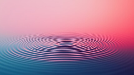 Poster - Soft Water Ripple with Gentle Gradients