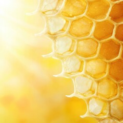 Poster - Intricate Close-Up of Soft Bee Wings and Textures