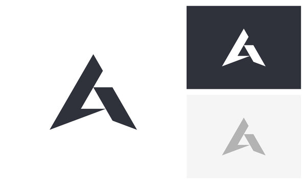 A logo, letter a, initial a logo design
