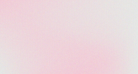 Wall Mural - grainy pink white gradient background, abstract noise texture banner poster header backdrop design