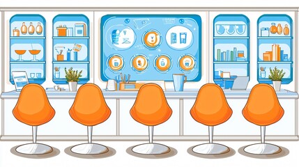 Poster - Explore the future of collaboration in a cutting-edge digital workspace designed for productivity and innovation