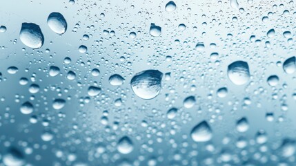 Poster - Water Droplets on Soft Spiderweb with Natural Lighting