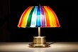 © Sasha - colorful metal table lamp a playful table lamp with a metal base