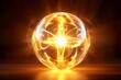 © Sasha - divine sphere a sphere of pure energy radiating warmth and light