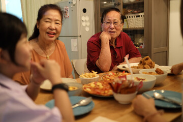 Asian Family Moment