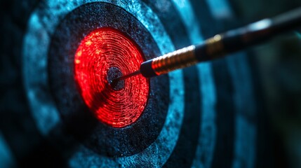 Poster - Image of a digital ad manager interface for adjusting campaign goals, target audiences, and budget allocation for a well-optimized reach with empty space for text