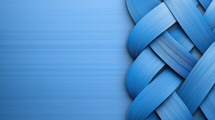 Poster - A captivating blue texture background that highlights the beauty of organic patterns, suitable for wallpapers, social media graphics, or advertising materials.