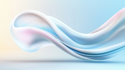 Poster - A sophisticated light blue vector background with minimalistic features and fluid transitions, ideal for digital branding, advertising, and artistic presentations.
