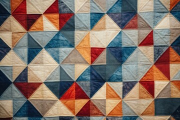 Quilt pattern backgrounds repetition creativity.