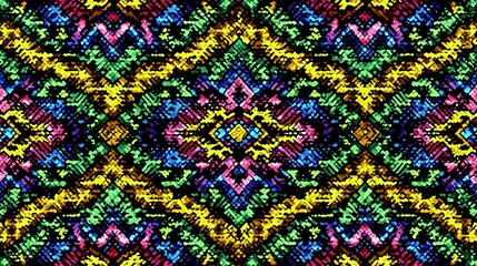 Poster - Explore vibrant geometric abstract shapes for eye-catching design inspiration
