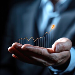 Poster - Business Leader Analyzes Future Trends in Strategic Presentation to Drive Growth and Innovation