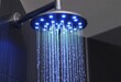 © Best top images - Smart Showerhead A modern showerhead with integrated LEDs water