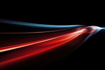 Wall Mural - abstract light streaks motion
