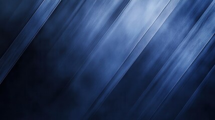Poster - Indigo background with subtle diagonal texture creating a serene and modern atmosphere for design projects