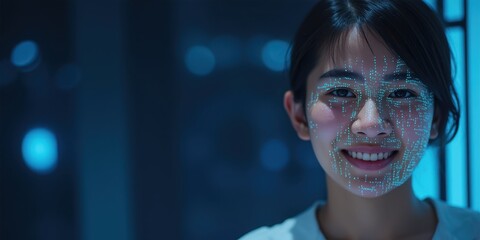 Poster - Virtual Space with AI Technology in Portrait Format