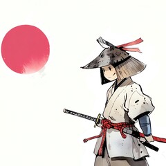 Sticker - A Young Samurai