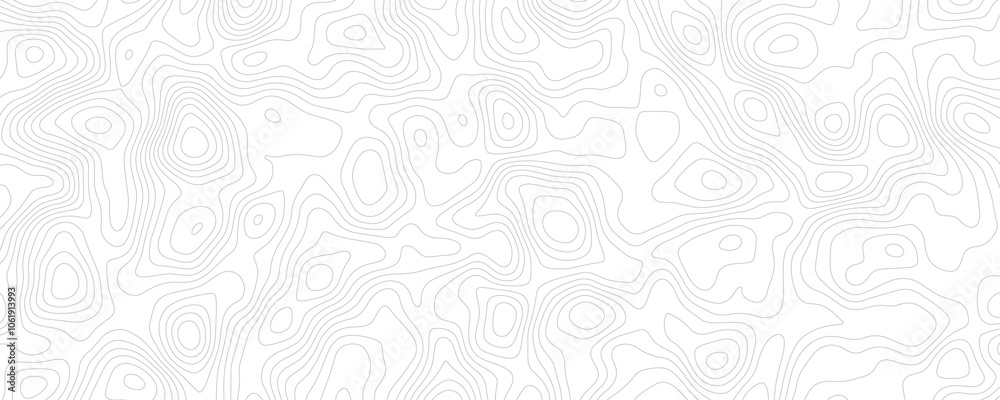 White topology topography vector curved map texture on white fresh ...