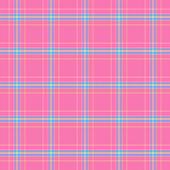 Wall Mural - Plaid with twill weave repeat pattern.Checkered tartan gingham seamless pattern.Geometric graphic vector illustration background design for fabric and prints.