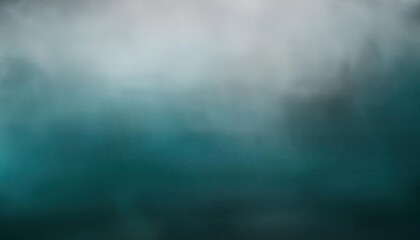 Poster - Dreamy Aqua Fog Texture. Soft Gradient in Hazy Blue Green Tones for Tranquil Backgrounds, Meditative Art, Atmospheric Design Elements, or Calm Nature Inspired Visual Themes