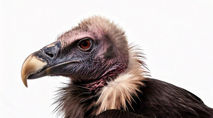 Wall Mural - Condor isolated on white background studio shot