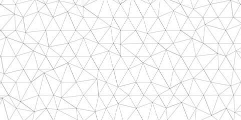 Leinwandbilder - Abstract low poly geometric triangle grid background. Mockup isolated on white background. Retro of geometric shapes. Stock vector technology graphic web design wallpaper template, vector illustration