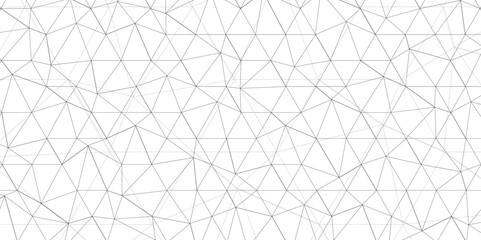 Aufkleber - Abstract low poly geometric triangle grid background. Mockup isolated on white background. Retro of geometric shapes. Stock vector technology graphic web design wallpaper template, vector illustration