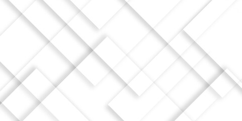 Aufkleber - Modern white and gray technology concept diamond triangle geometric background. abstract modern hipster futuristic line graphic background Suit for business, corporate institution presentation. 
